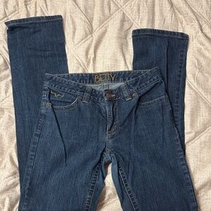 Women's Blue Jeans Kimes ranch Betty style size 6